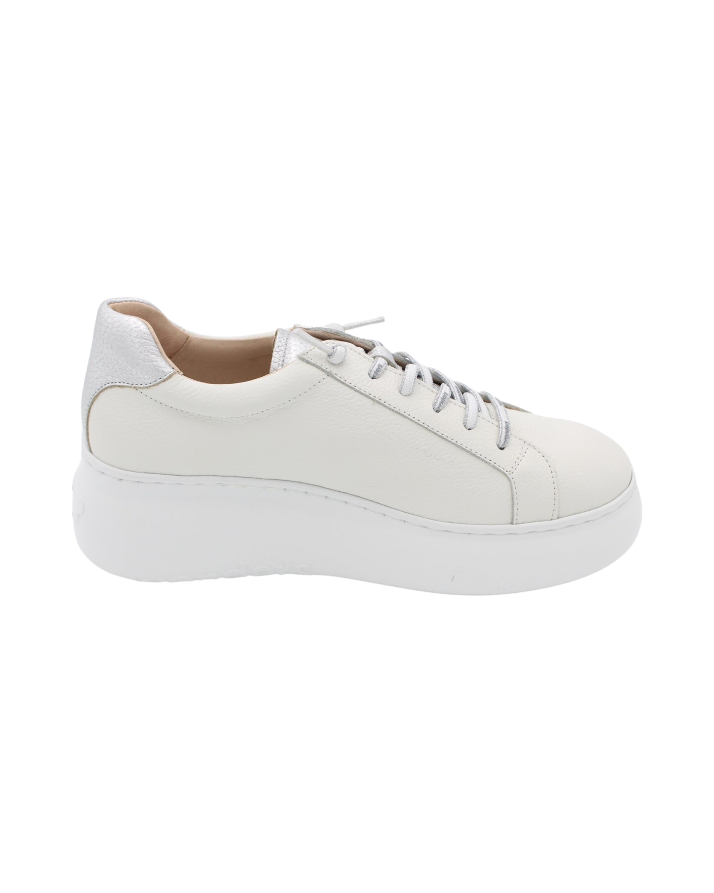 Wonders - Ladies Shoes Trainers White, Silver (1900)
