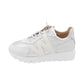 Wonders - Ladies Shoes Trainers White, Silver (2001)