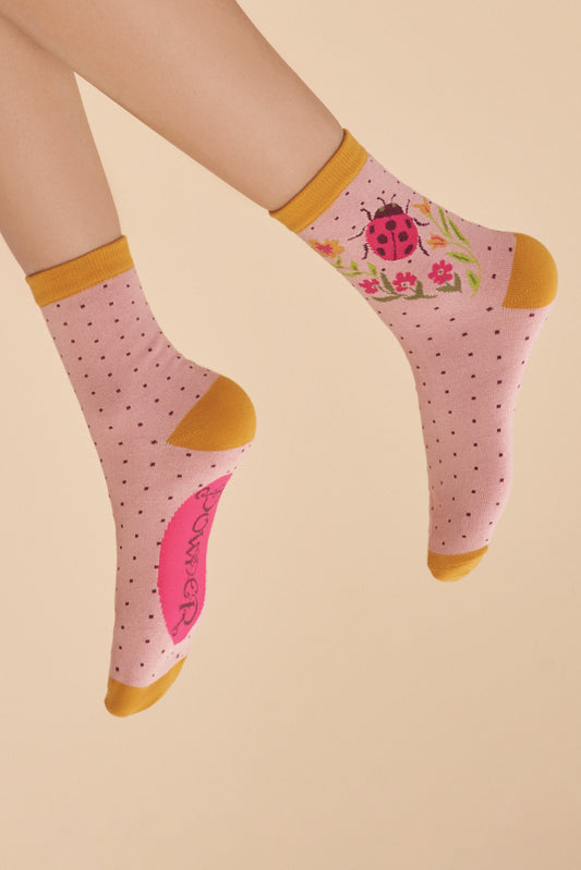 Powder Design Ltd - Accessories  Socks Ladybird Petal (2033)