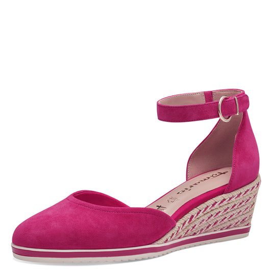 Tamaris - Ladies Shoes Espadrilles Fuschia (2091)