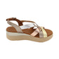 Oh! My Sandals - Ladies Shoes Rose Gold Mix (2116)