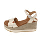 Oh! My Sandals - Ladies Shoes Gold (2124)