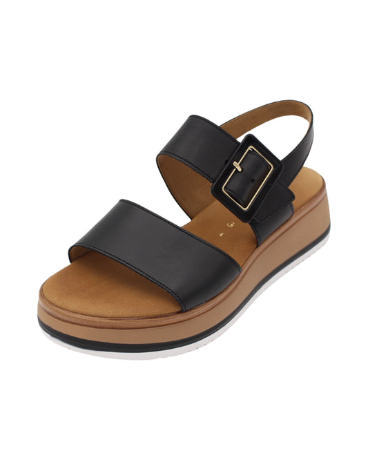 Gabor - Ladies Shoes Sandals Black (2164)