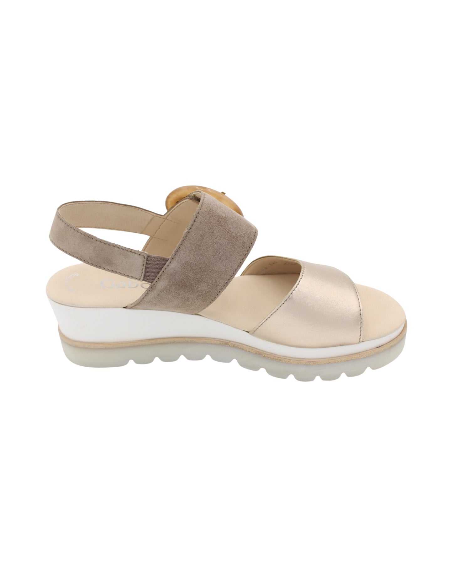 Gabor - Ladies Shoes Sandals Pewter (2202)