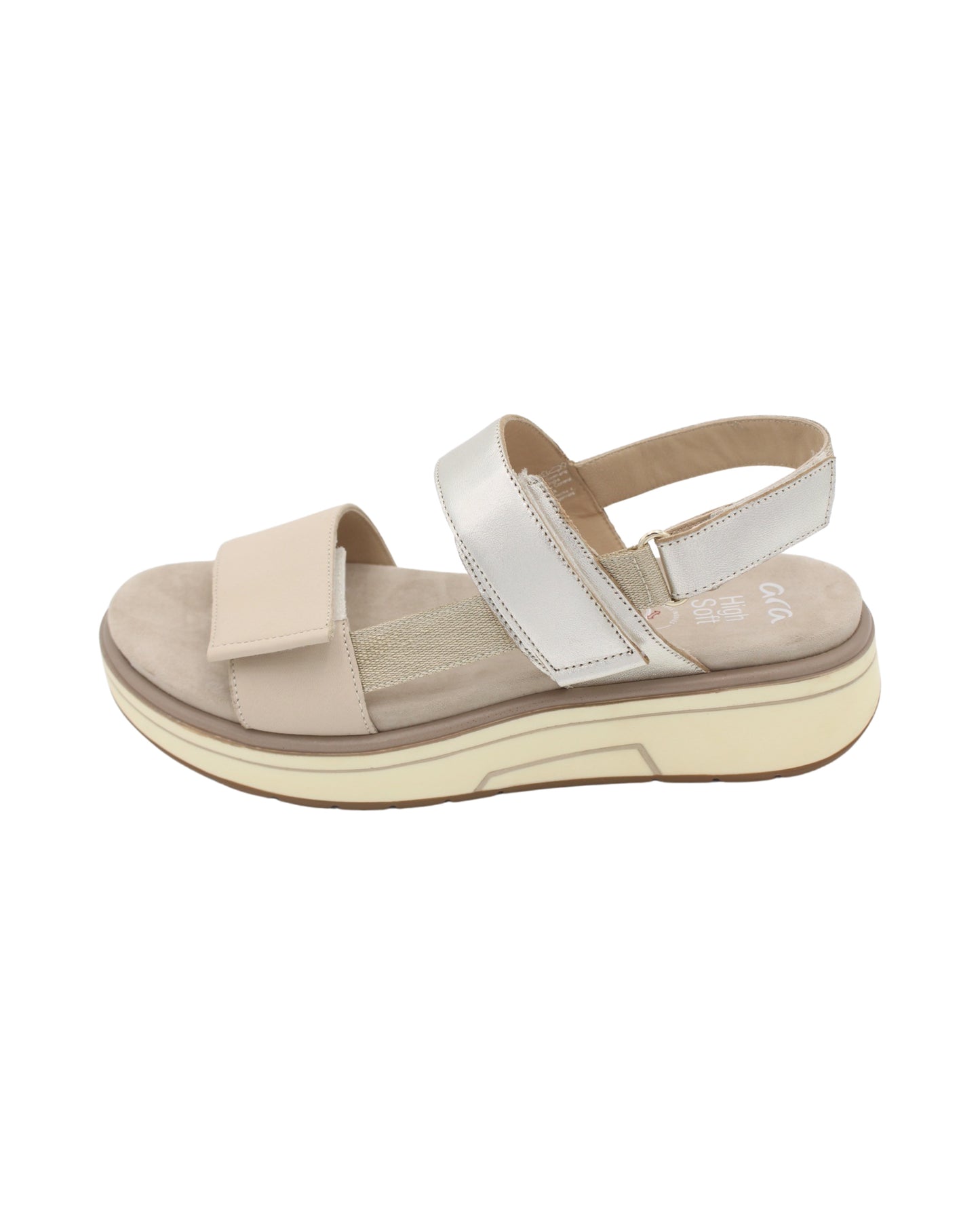Ara - Ladies Shoes Sandals Beige, Platinum (2236)