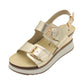 Xti - Ladies Shoes Sandals Gold (2419)