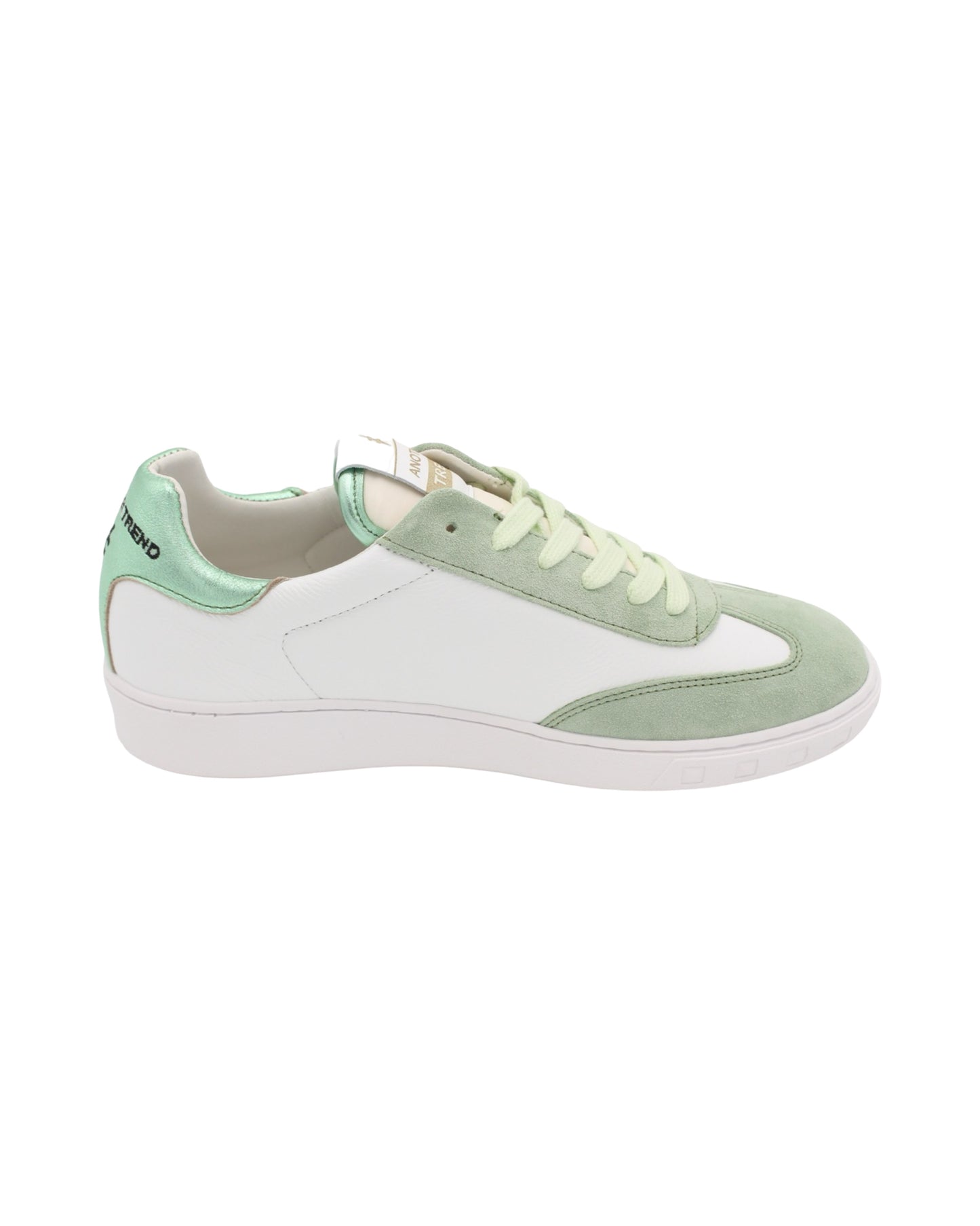 Another Trend - Ladies Trainers White, Aqua (3134)
