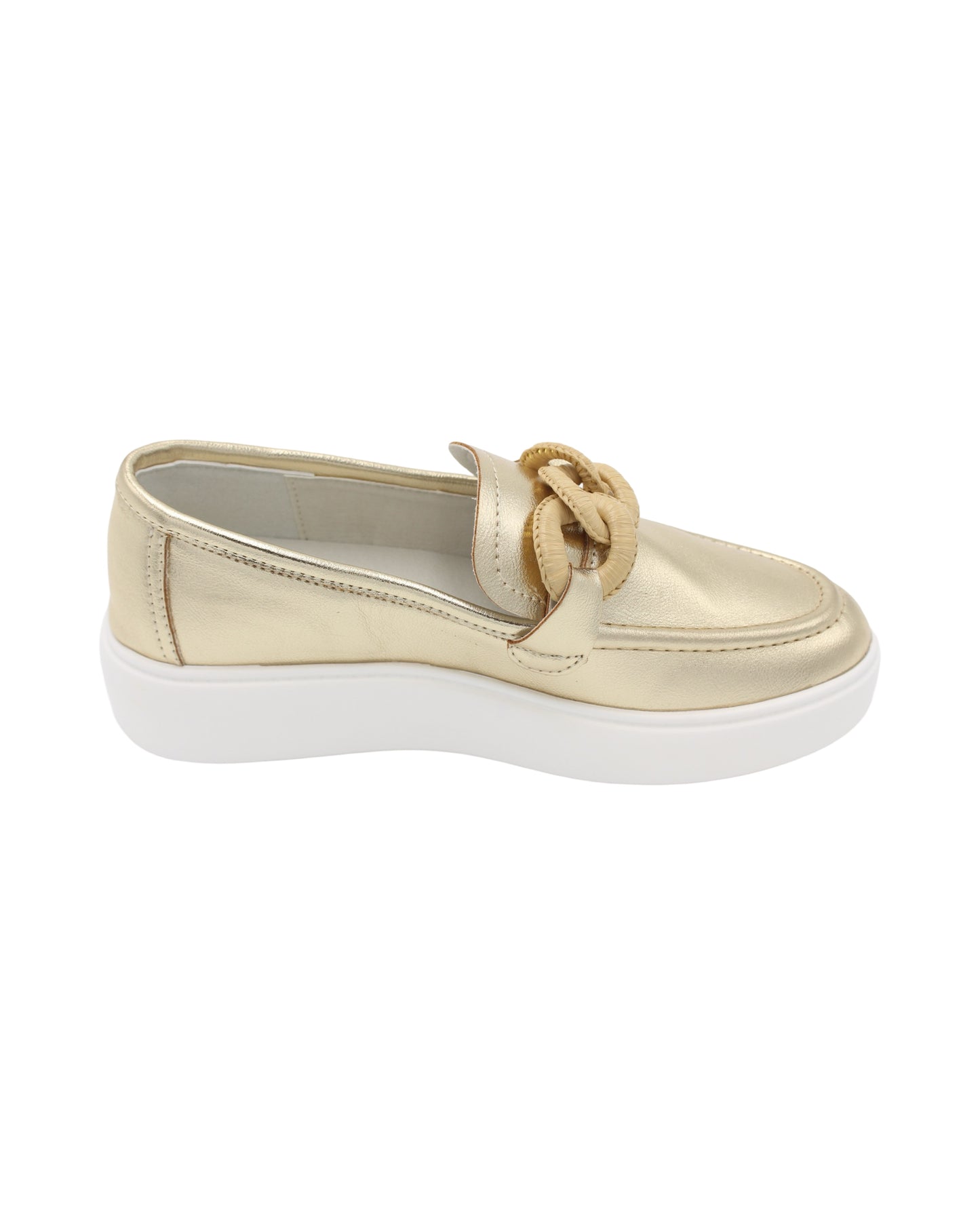 Lloyd & Pryce For Her - Ladies Loafers Gold (3554)