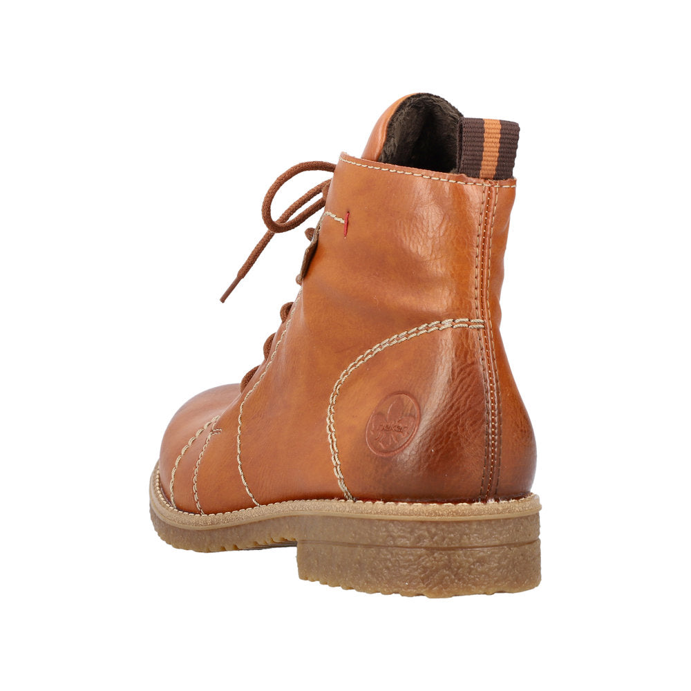 Rieker - Ladies Ankle Boots Tan (3657)