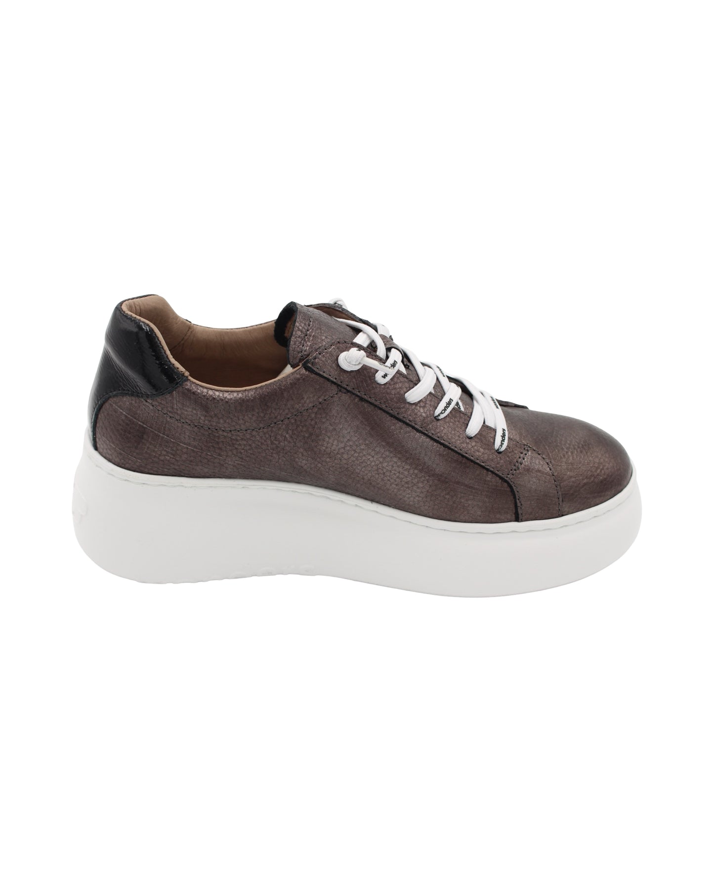 Wonders - Ladies Trainers Pewter, Black (3687)