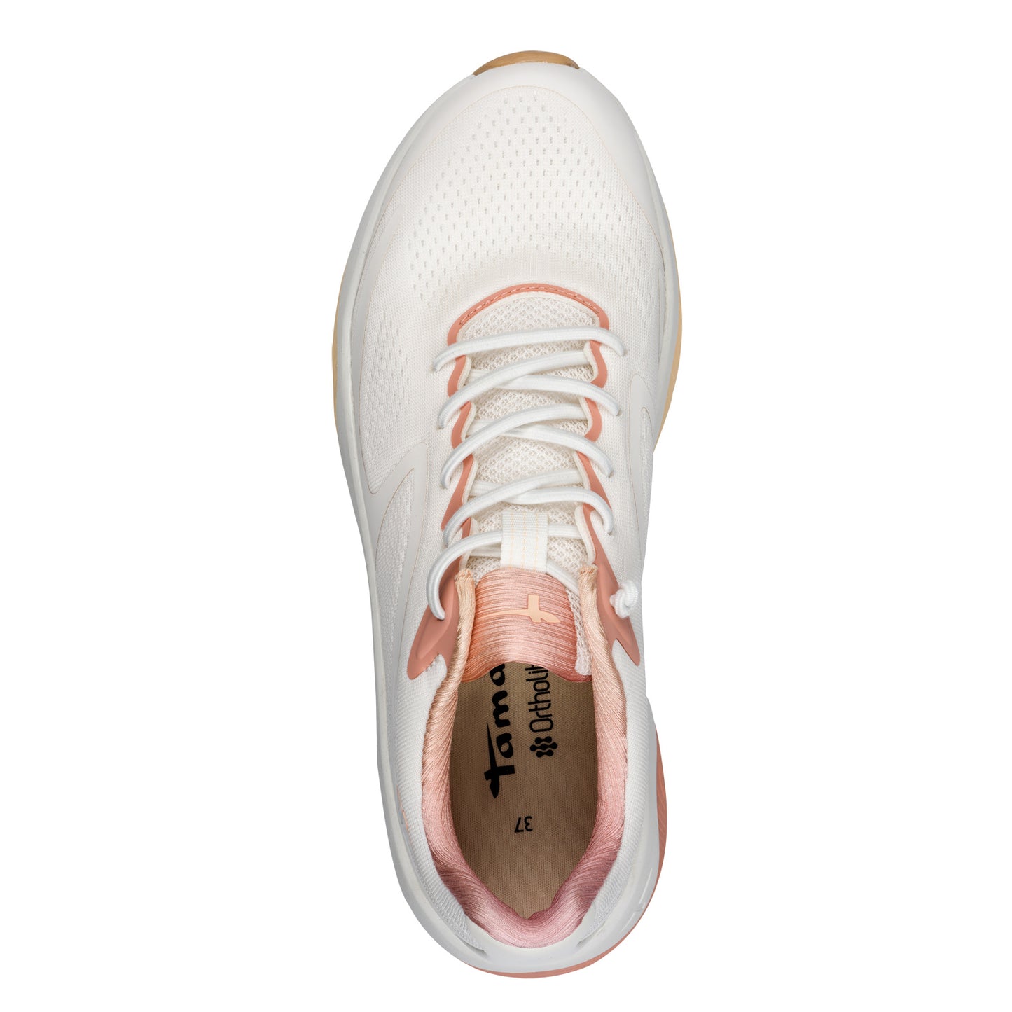 Tamaris - Ladies Shoes Trainers White Combination (3699)