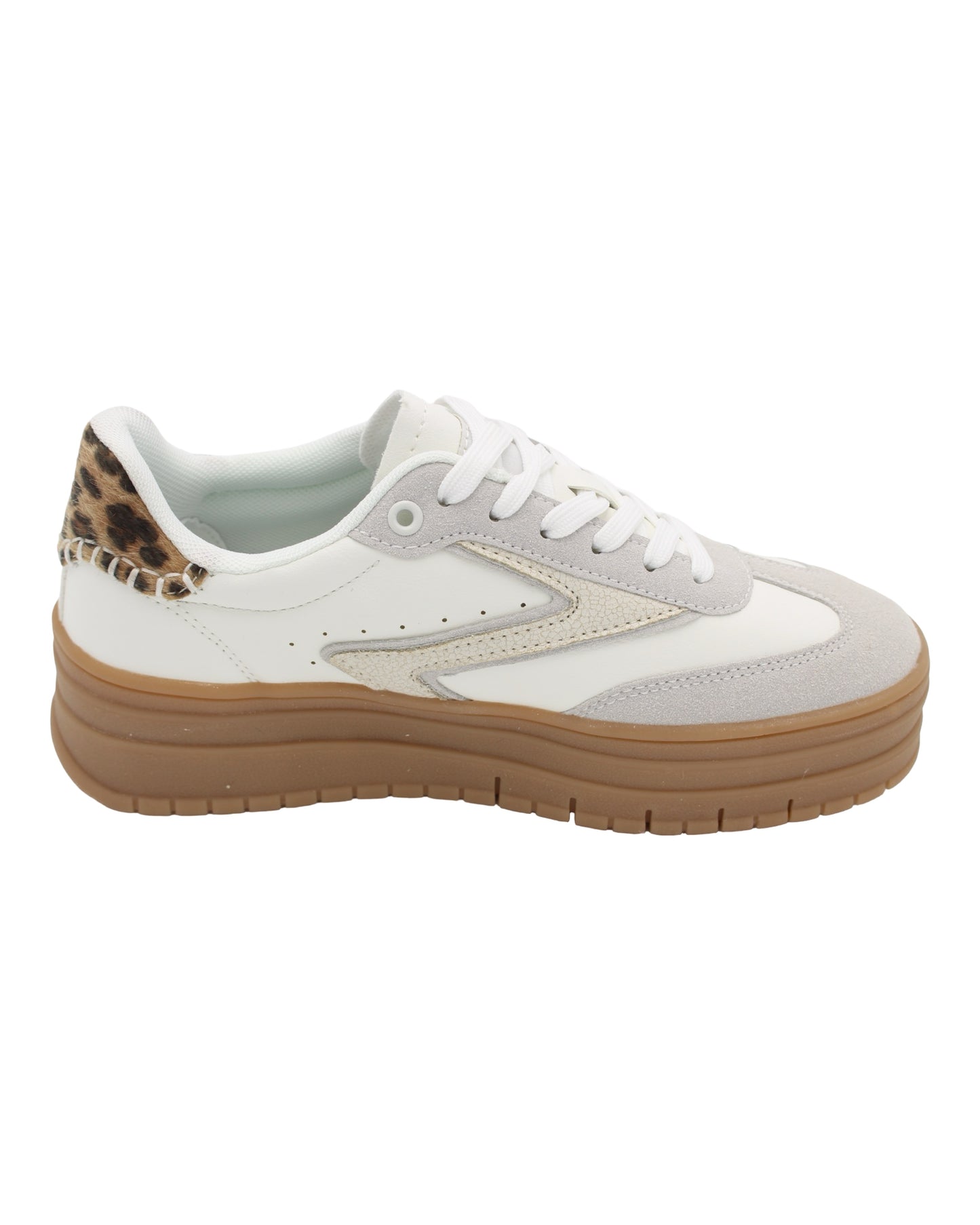 Teddy Smith - Ladies Trainers Grey, White (3751)