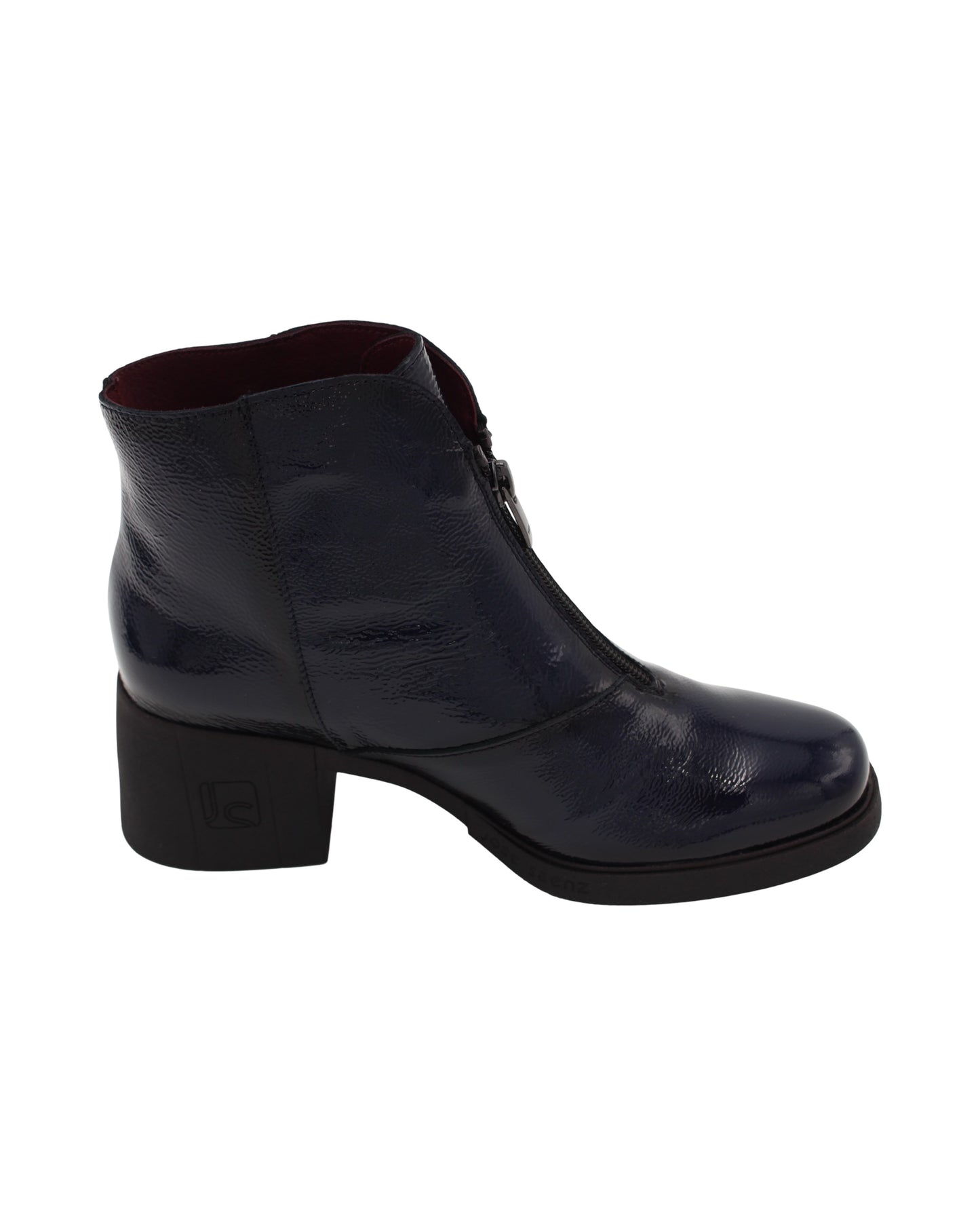 Jose Saenz - Ladies Ankle Boots Navy Patent (3798)