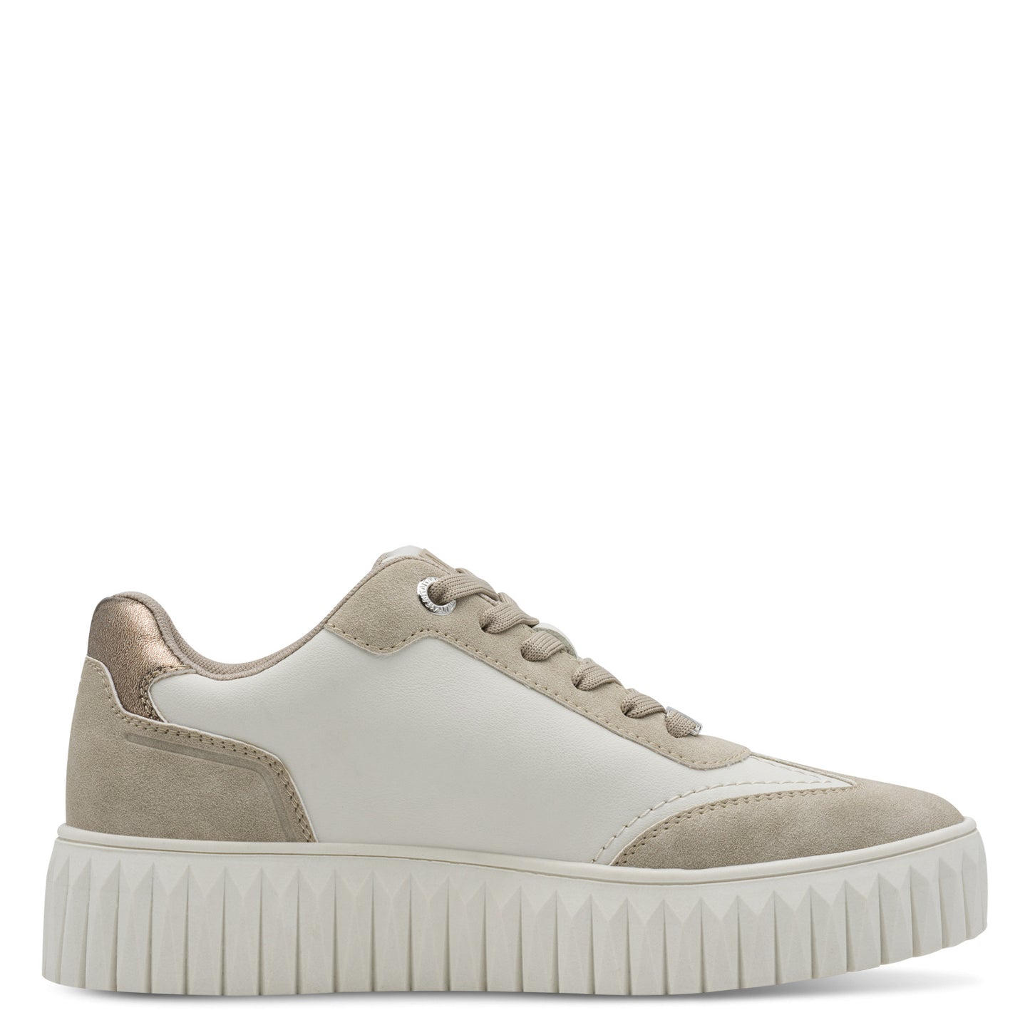 Marco Tozzi - Ladies Trainers Ivory, Grey (3904)