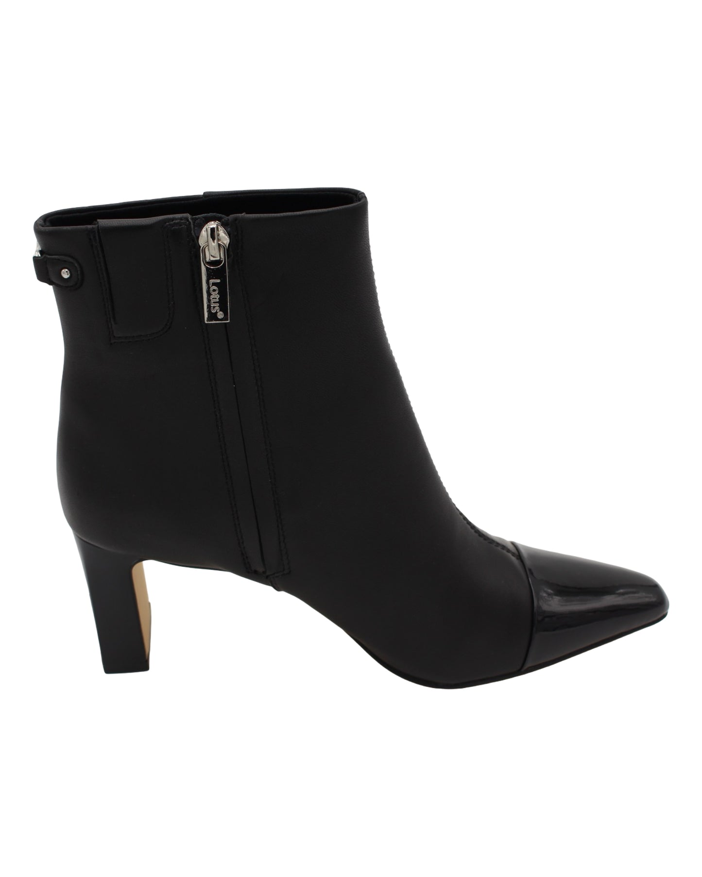 Lotus - Ladies Ankle Boots Black (3930)