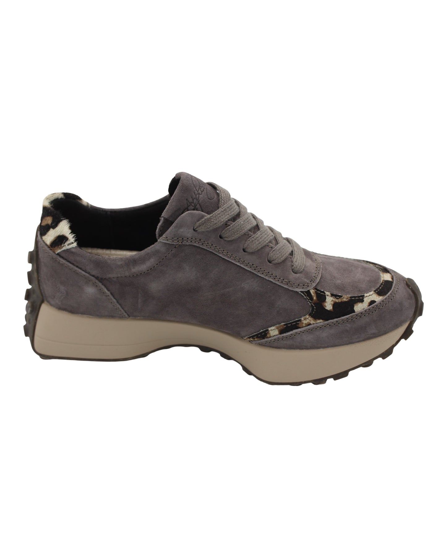 Kate Appleby - Ladies Trainers Grey, Leopard (3956)
