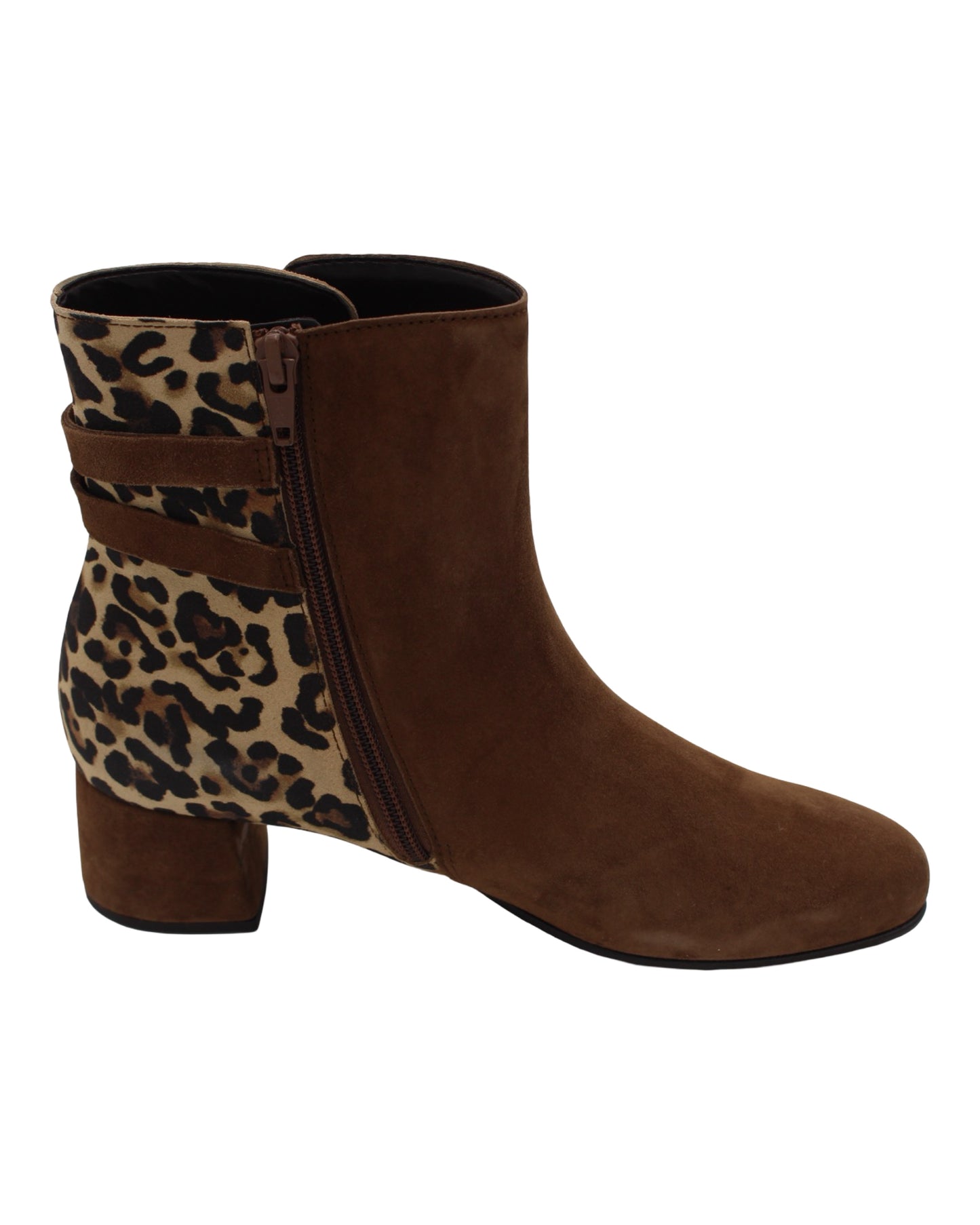 Gabor - Ladies Ankle Boots Brown, Leopard (3984)