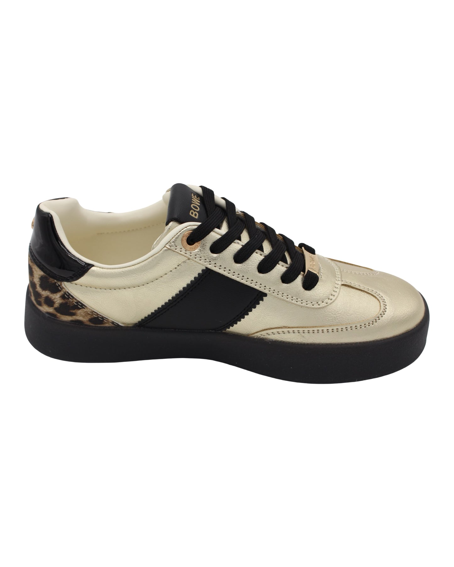 Lloyd & Pryce For Her - Ladies Trainers Gold, Black (4057)