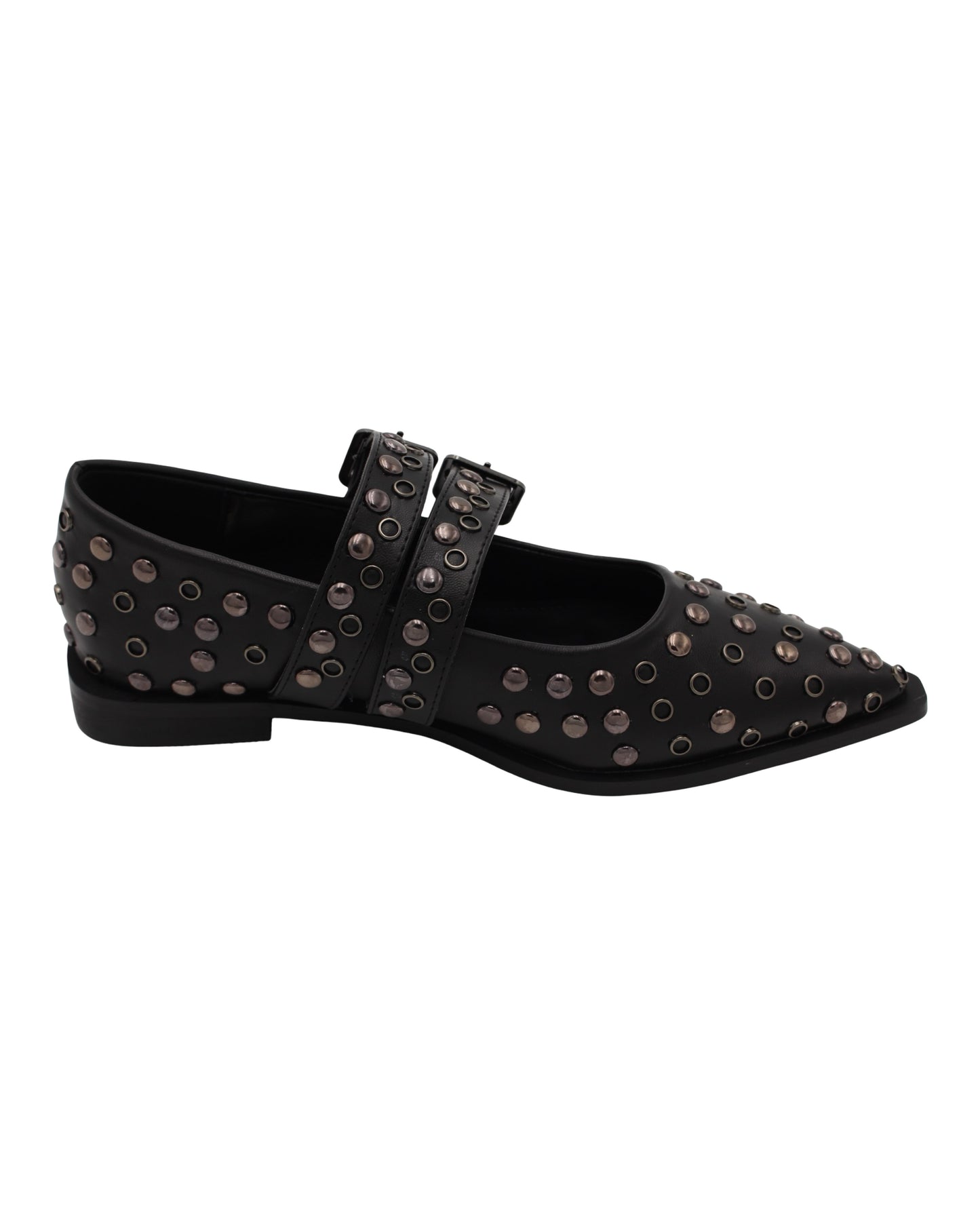 Una Healy - Ladies Shoes Black, Stud (4084)