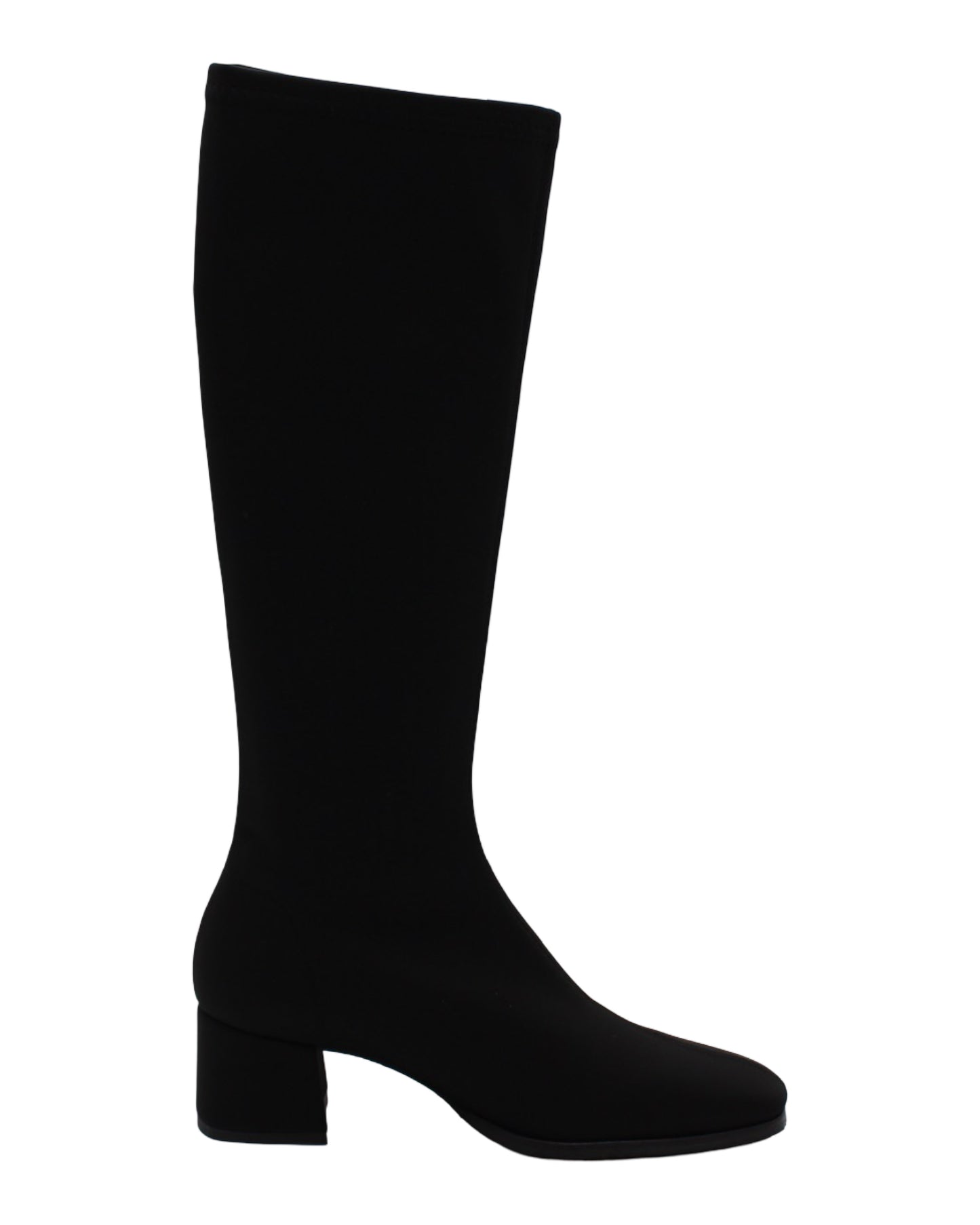Miss Elastic - Ladies Long Boots Black (4102)