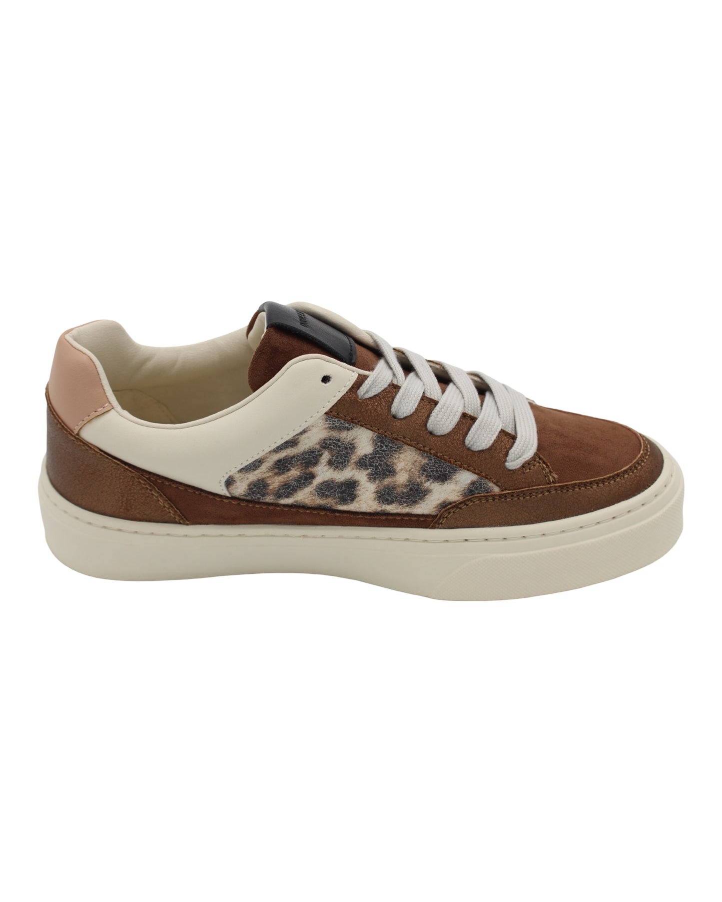 Drilleys - Ladies Trainers Brown, Cream, Leopard (4180)