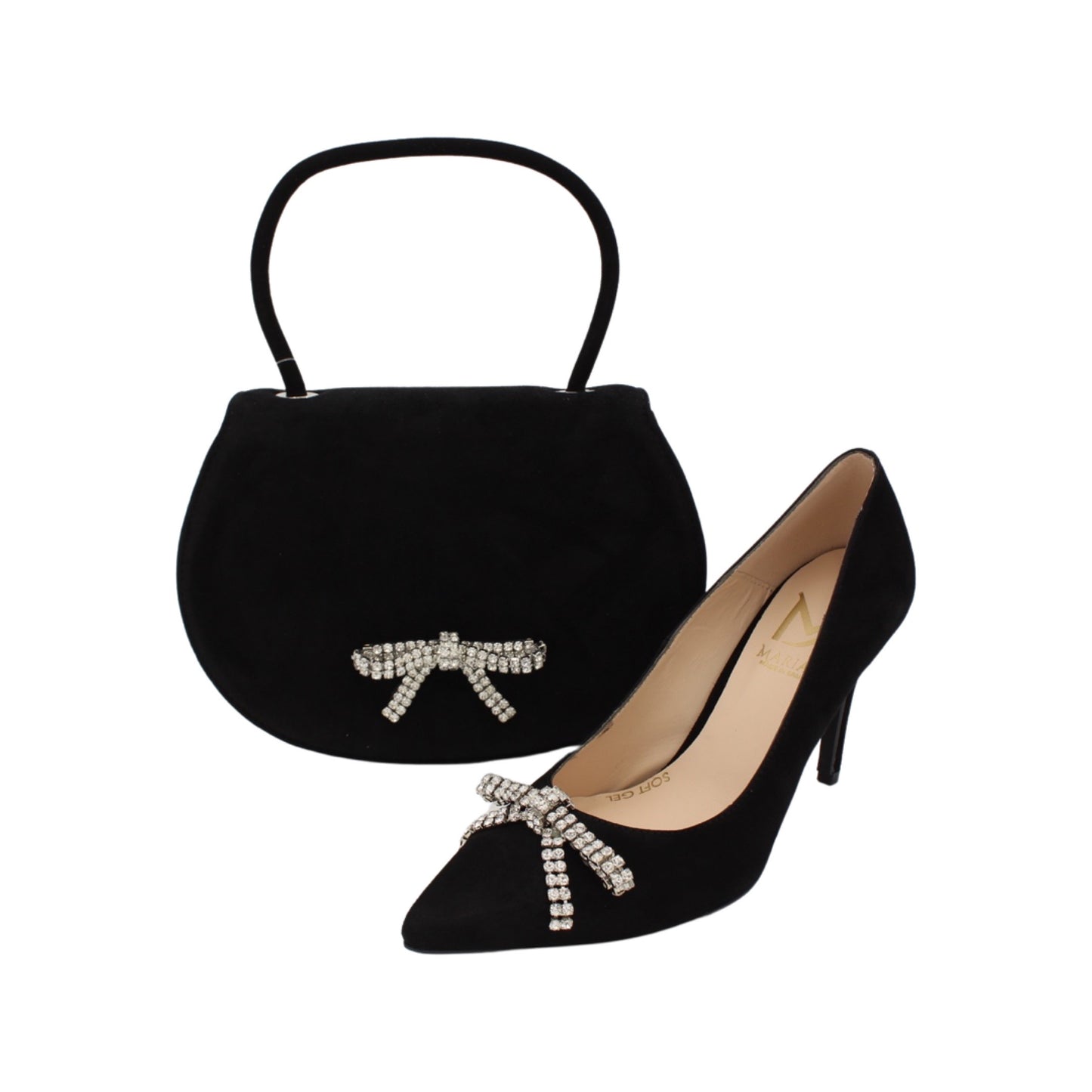 Marian Occasion Black Suede