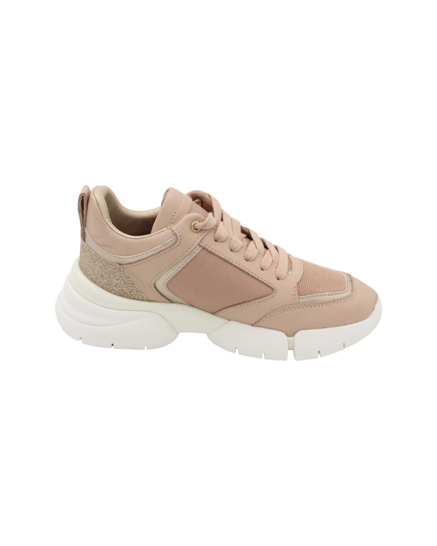 Geox Trainers Nude/White