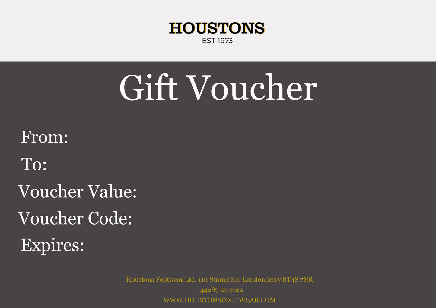 £10 Gift Voucher