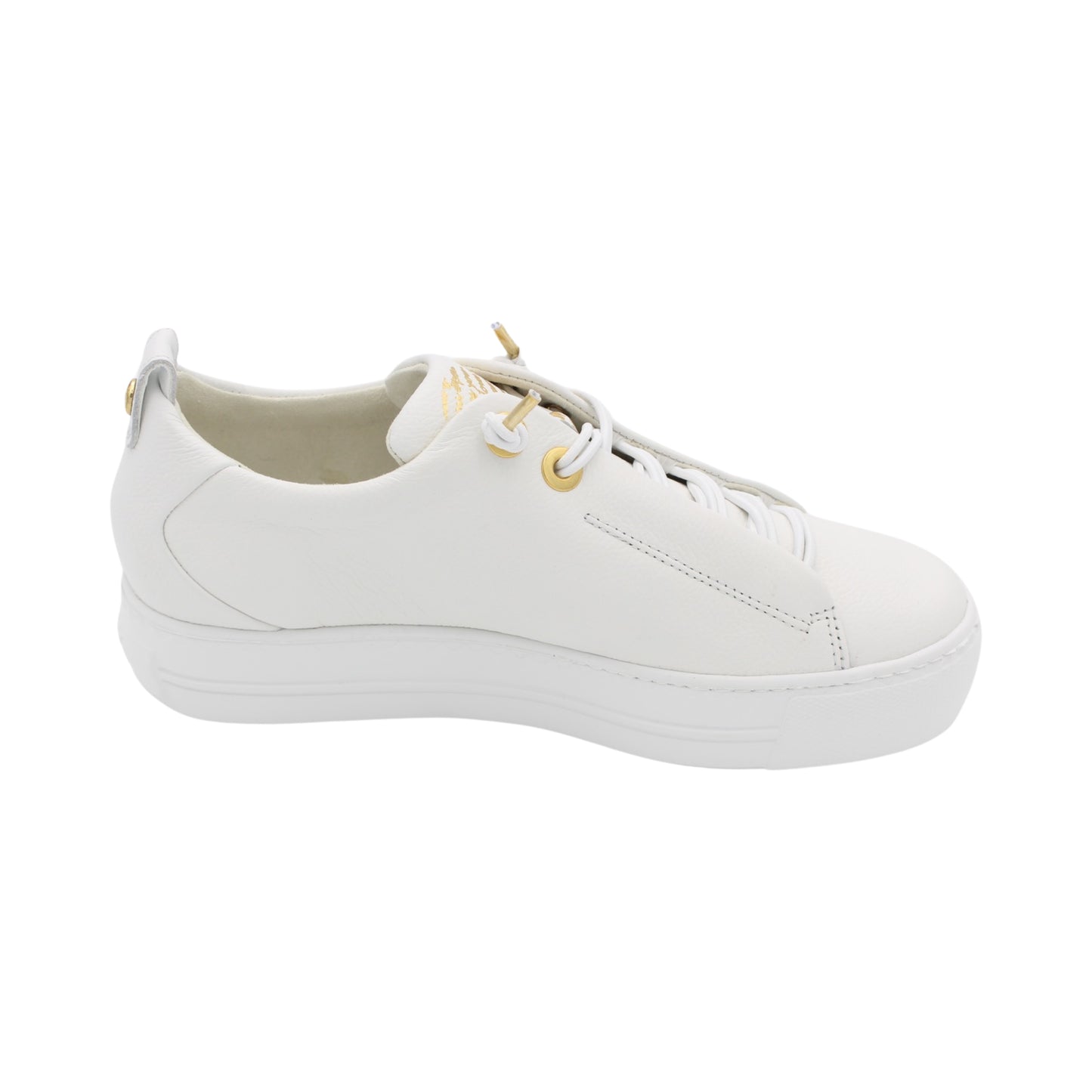 Paul Green - Ladies Shoes Trainers White, Gold (1842)