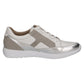 Caprice - Ladies Shoes Trainers White, Siver (1880)