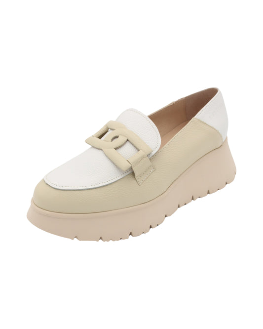 Wonders - Ladies Shoes Loafers Cream, White (1903)