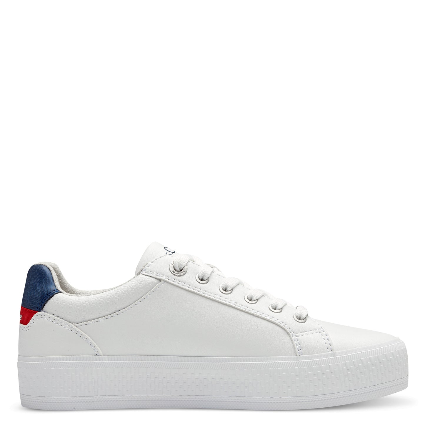 S.oliver - Ladies Shoes Trainers White, Navy (1910)