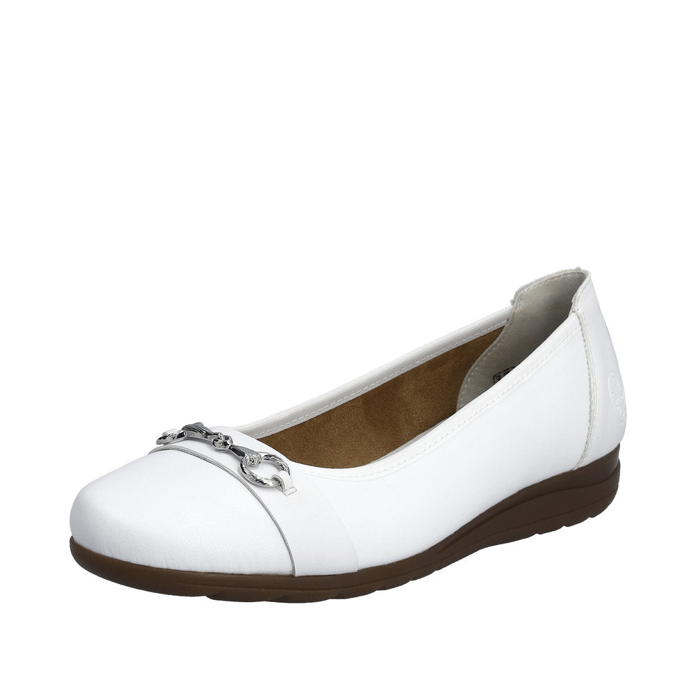 Rieker - Ladies Shoes Pumps White (1942)