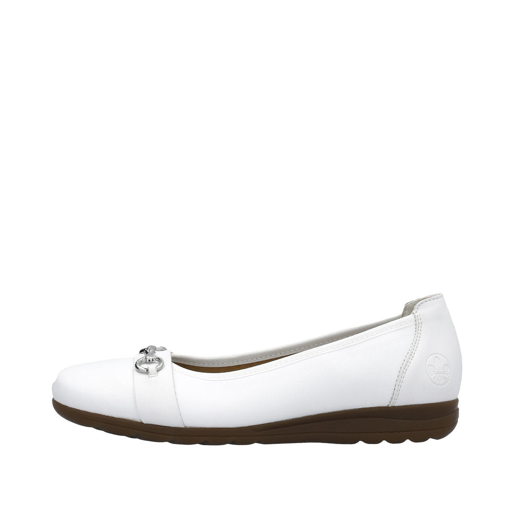 Rieker - Ladies Shoes Pumps White (1942)