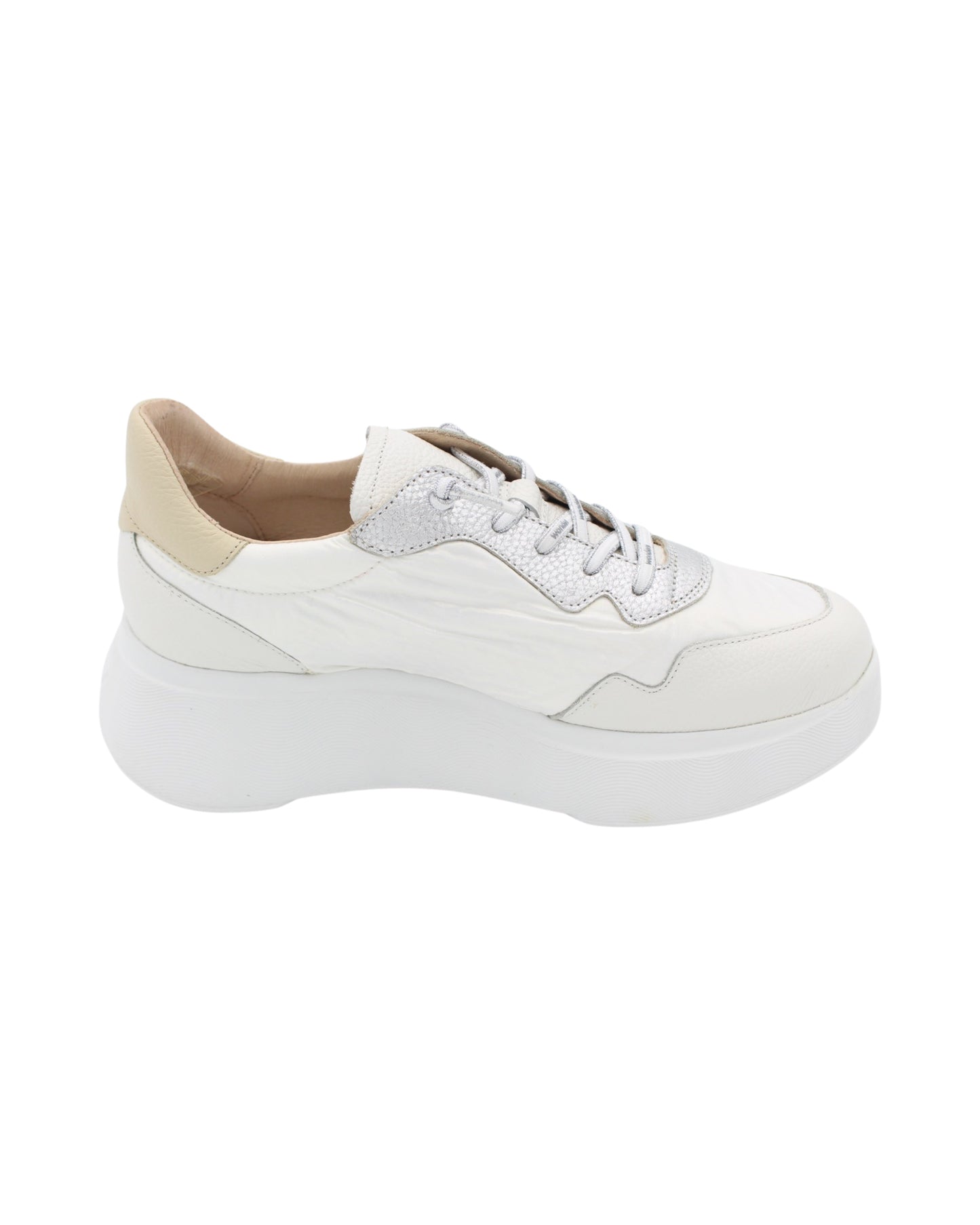 Wonders - Ladies Shoes Trainers White, Silver (2003)