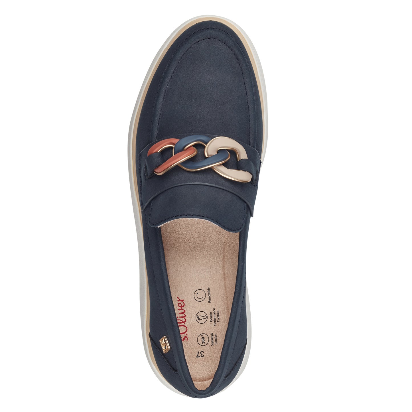 S.oliver - Ladies Shoes Loafers Navy (2008)