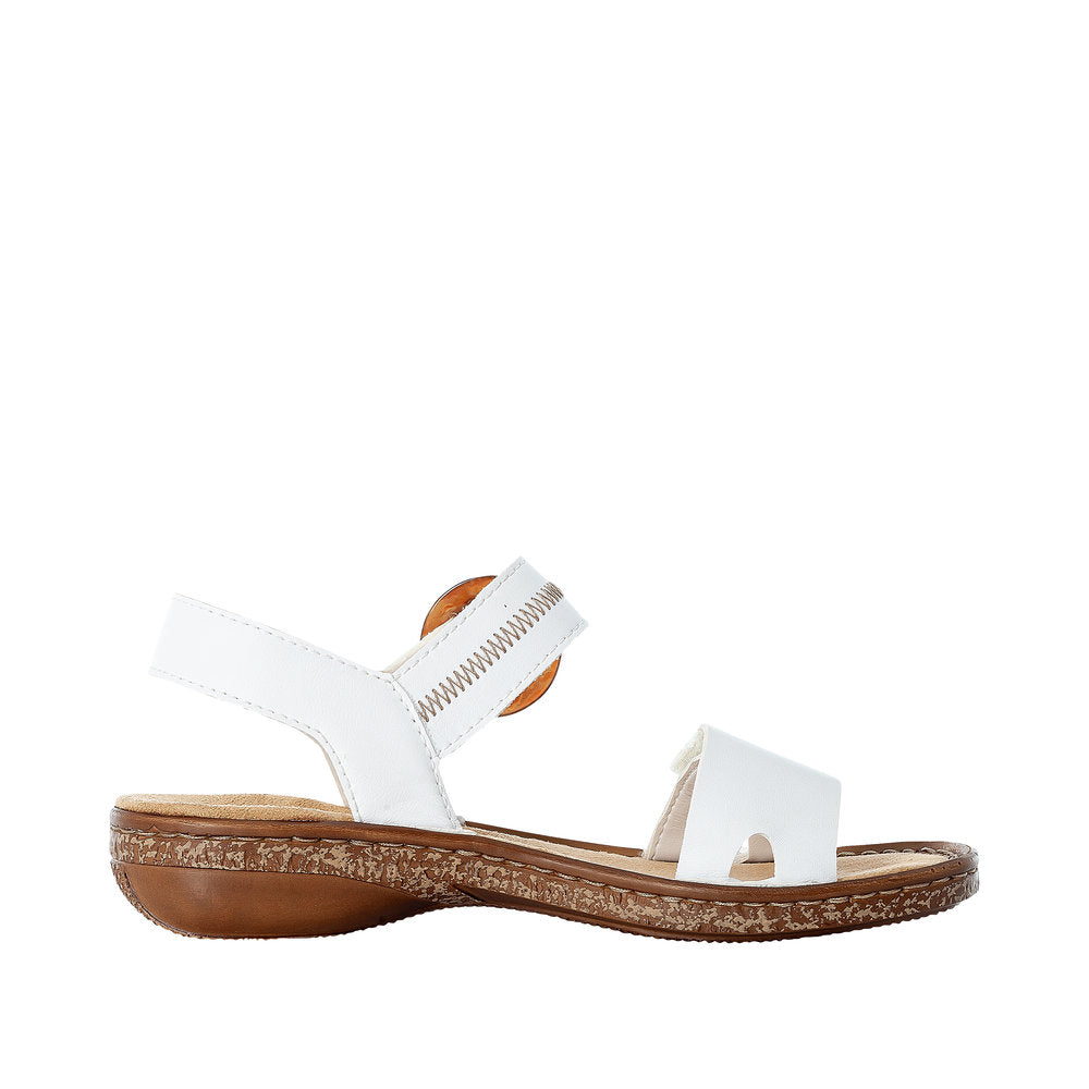 Rieker - Ladies Shoes Sandals White (2083)