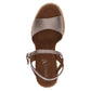 Caprice - Ladies Shoes Sandals Taupe Metallic (2085)