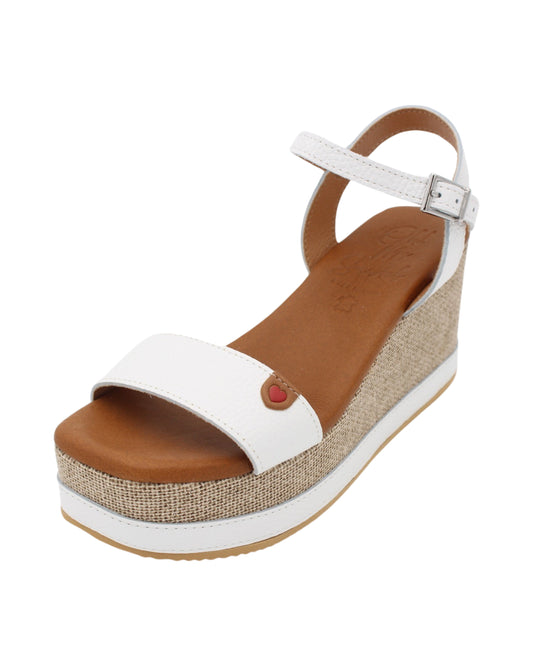 Oh! My Sandals - Ladies Shoes White (2125)