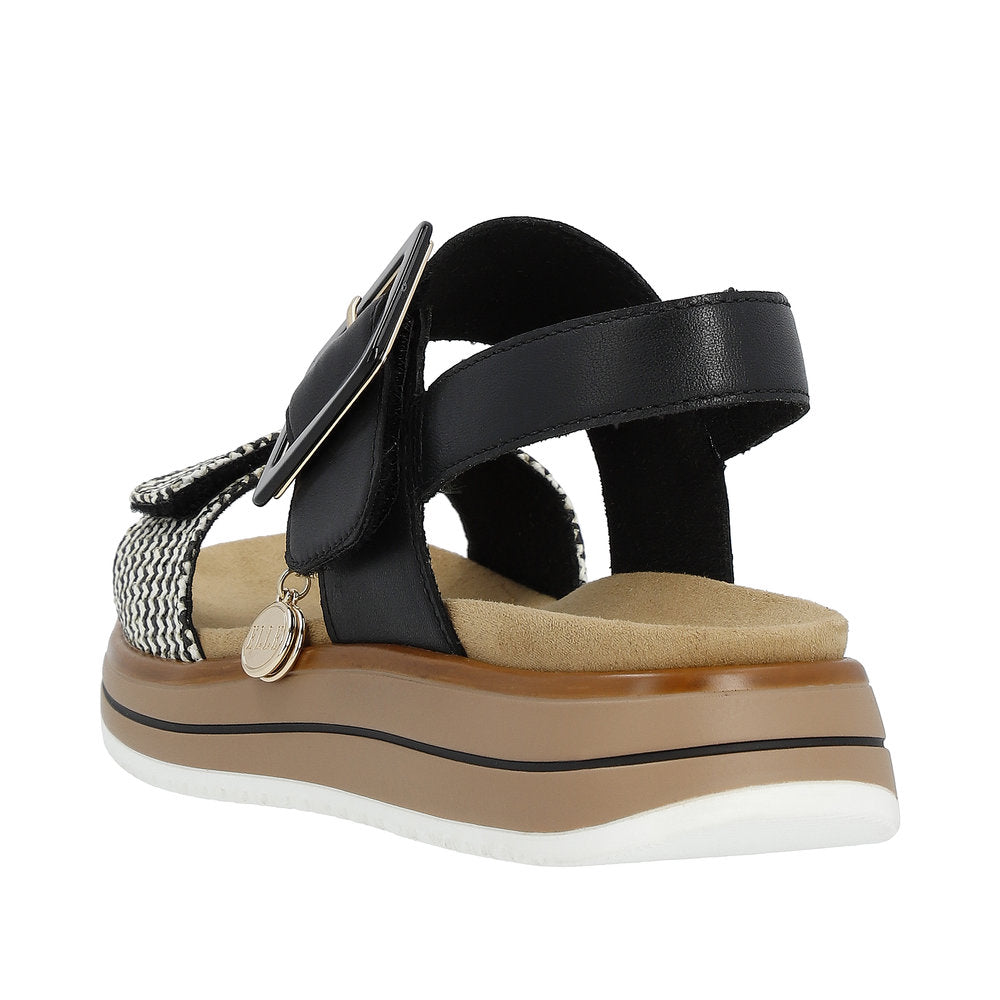 Remonte - Ladies Shoes Sandals Black (2142)