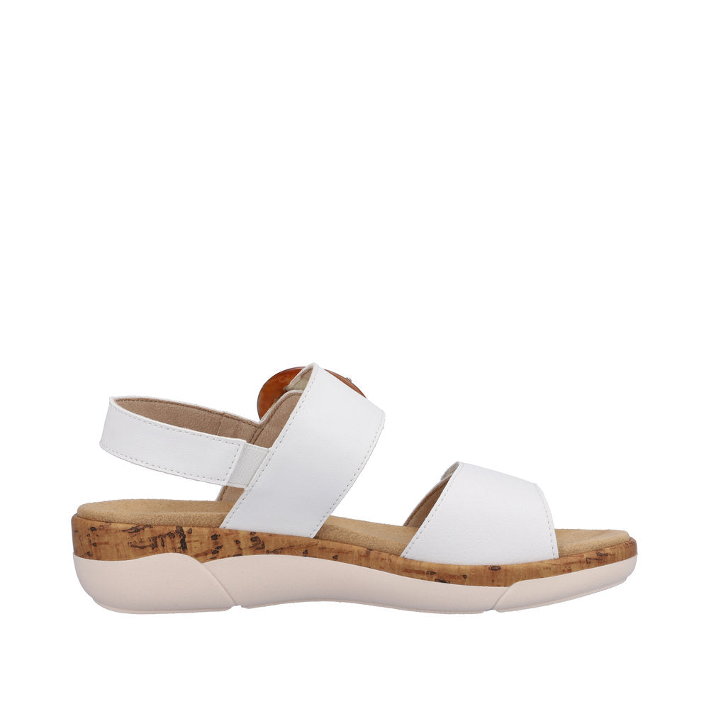 Remonte - Ladies Shoes Sandals White (2143)