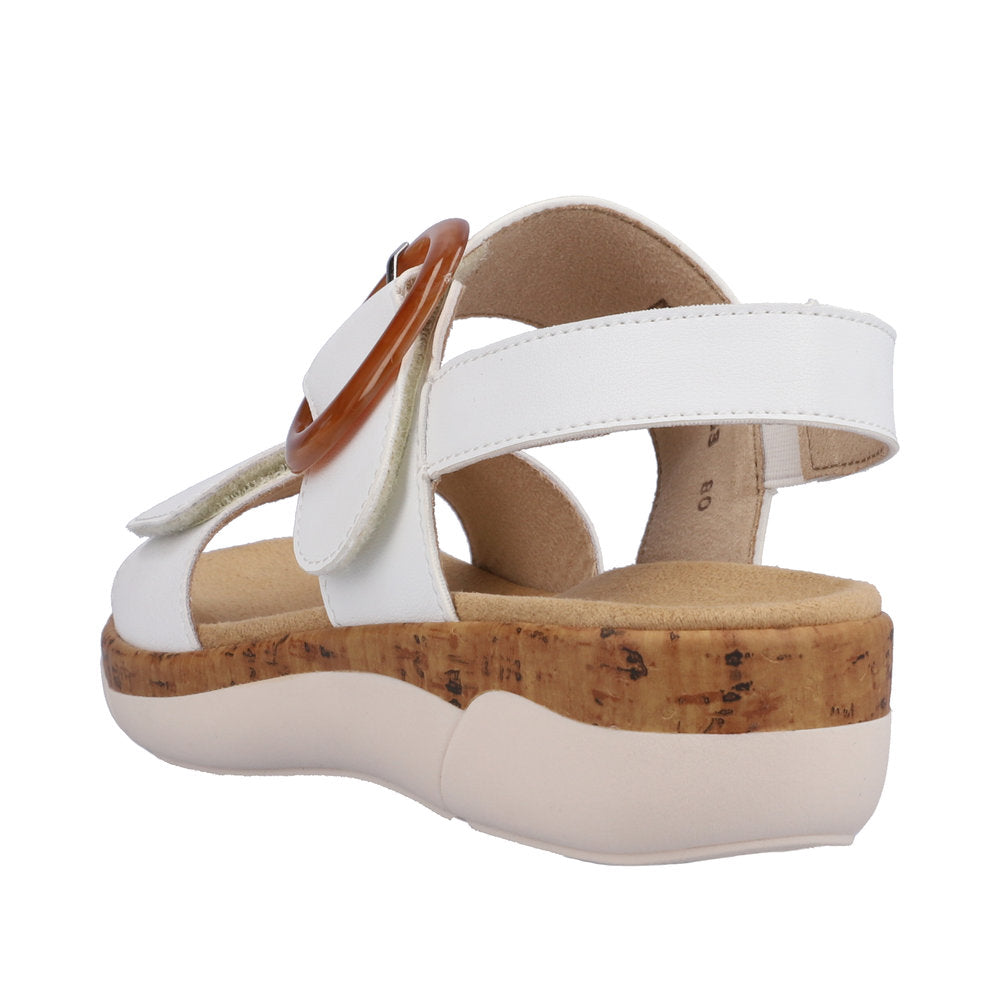 Remonte - Ladies Shoes Sandals White (2143)