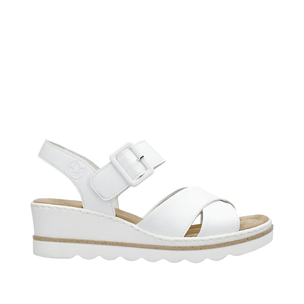 Rieker - Ladies Shoes Sandals White (2145)