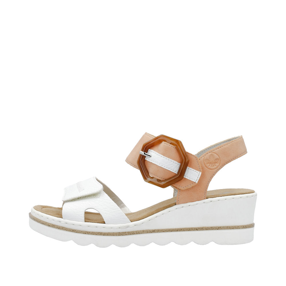Rieker - Ladies Shoes Sandals Apricot (2147)