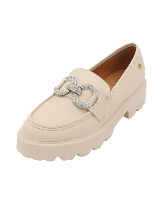 Zanni - Ladies Shoes Loafers Oatmeal (2149)