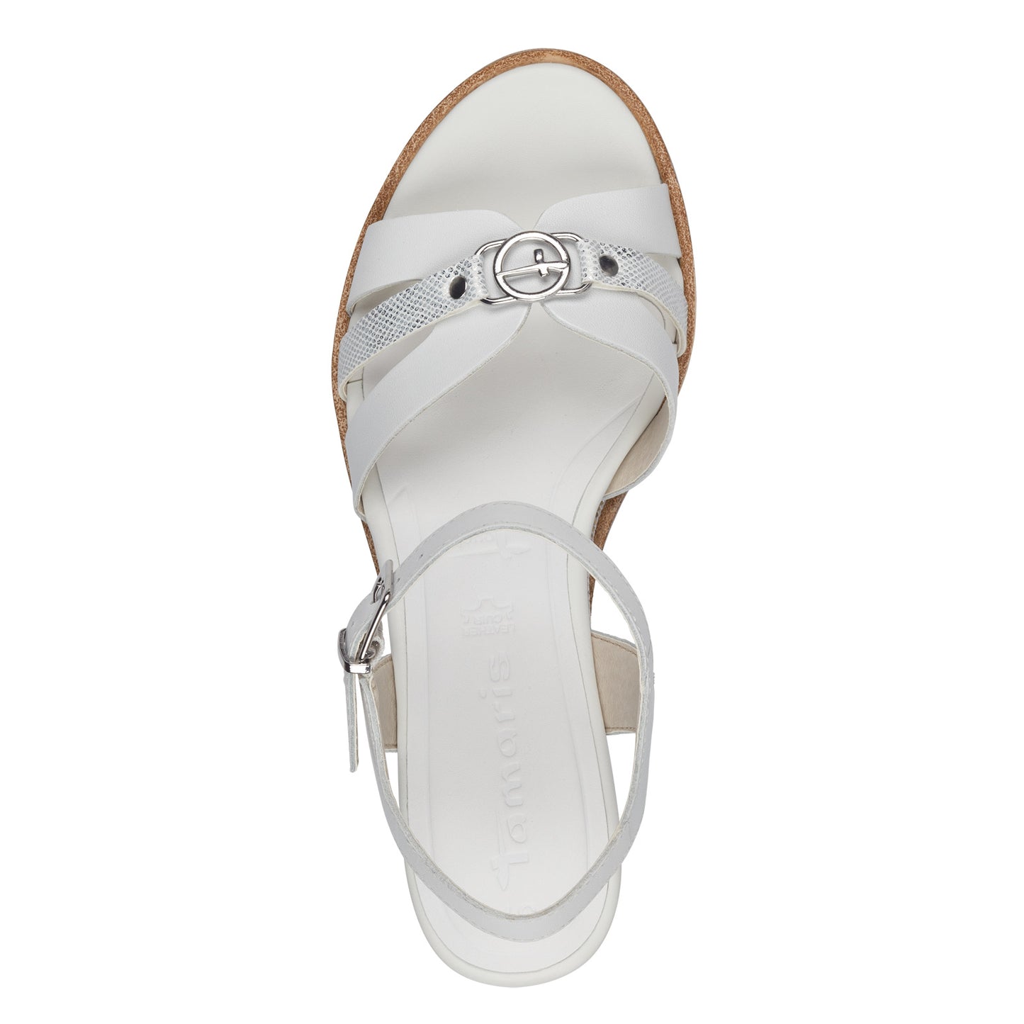 Tamaris - Ladies Shoes Sandals White (2151)
