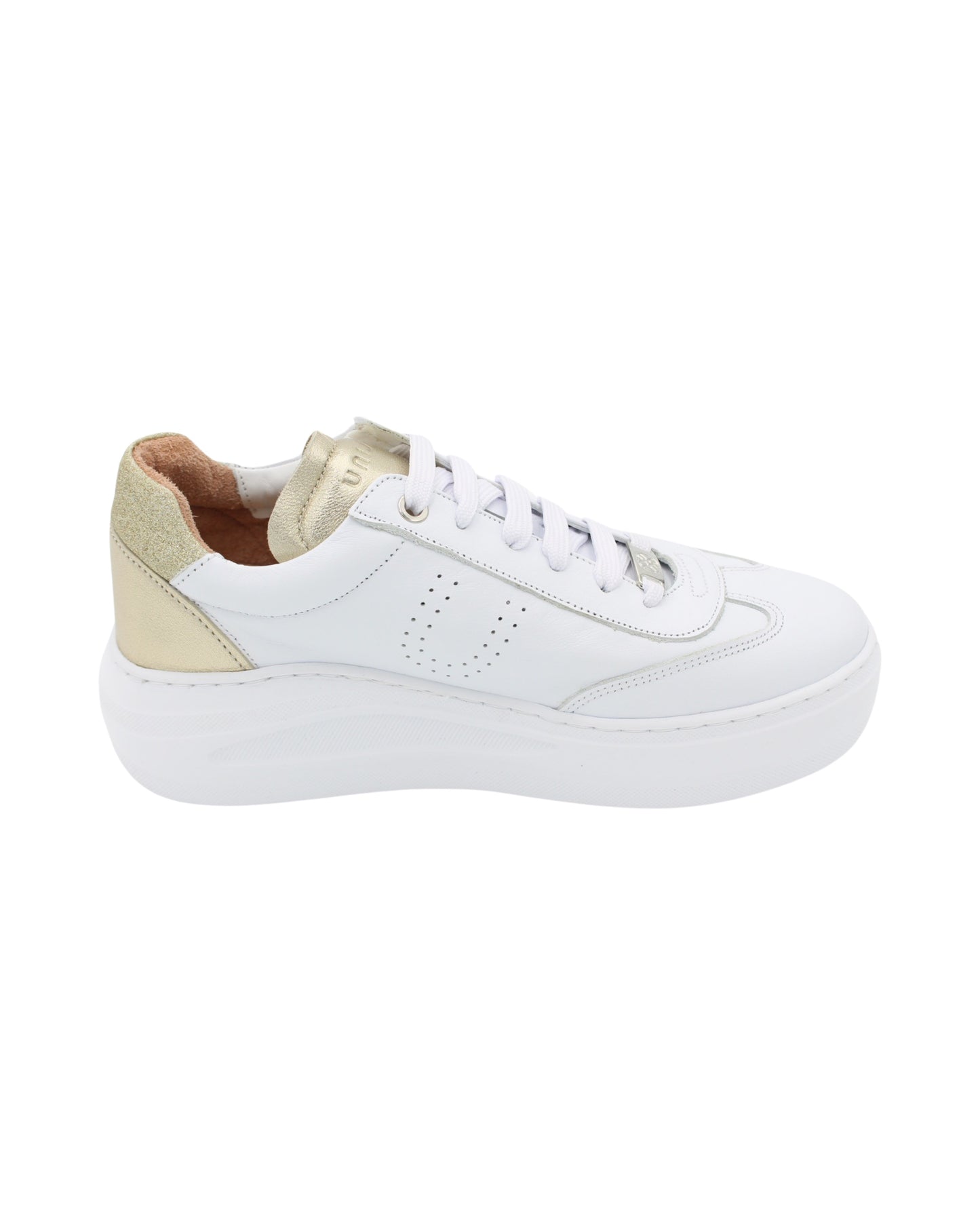 Unisa - Ladies Shoes Trainers White, Gold (2165)