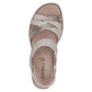 Caprice - Ladies Shoes Sandals Cream, Gold (2204)
