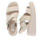 Rieker - Ladies Shoes Sandals Cream (2217)