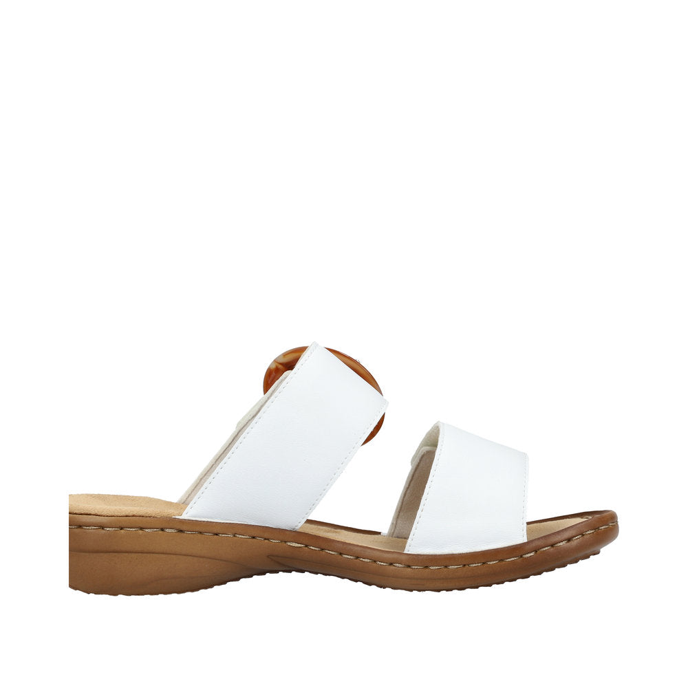 Rieker - Ladies Shoes Sandals White (2247)